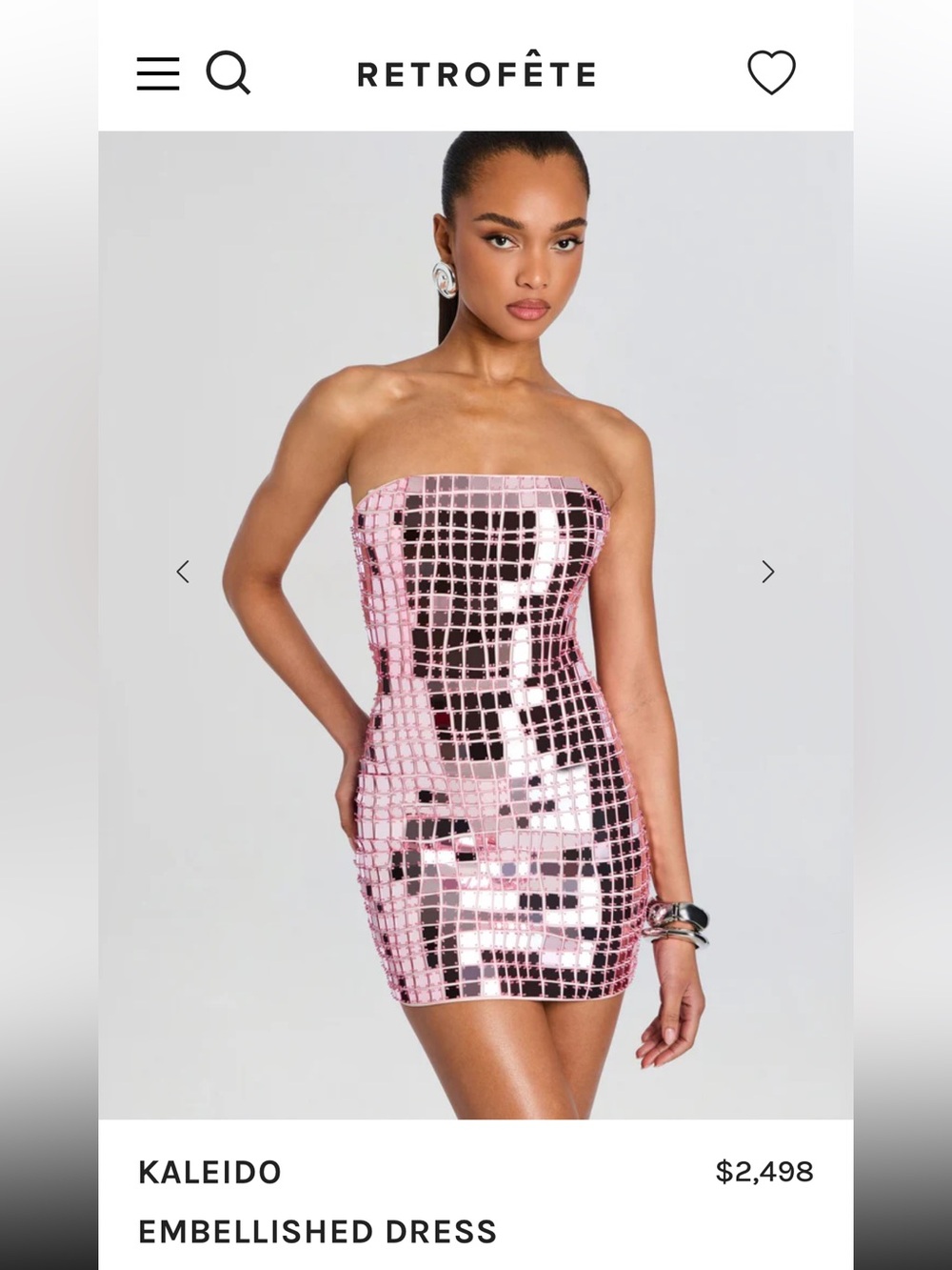RARE Runway piece by Retrofete KALEIDO DRESS
